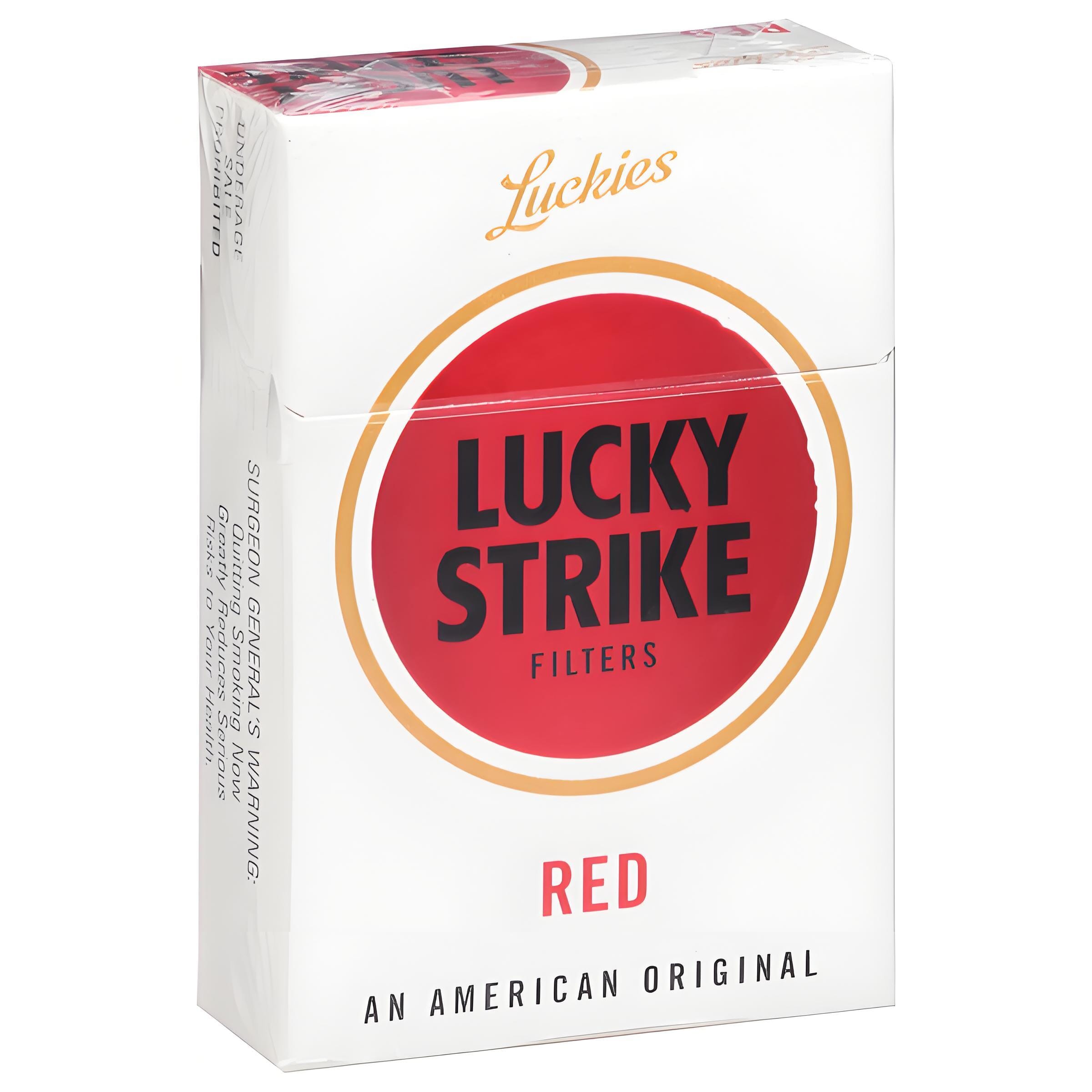 Lucky Strike Filters Red Cigarettes 20 ea