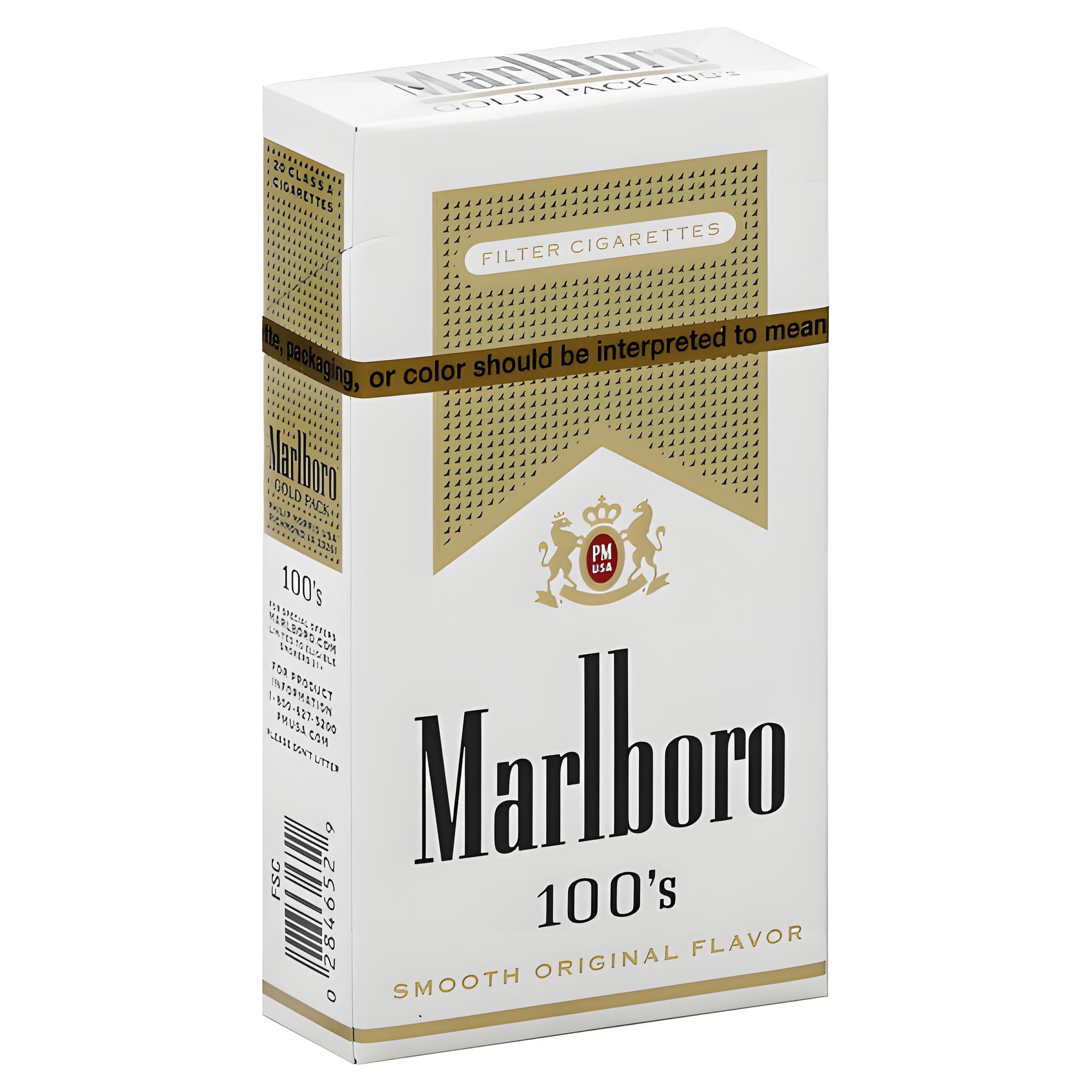 Marlboro Gold 100’s
